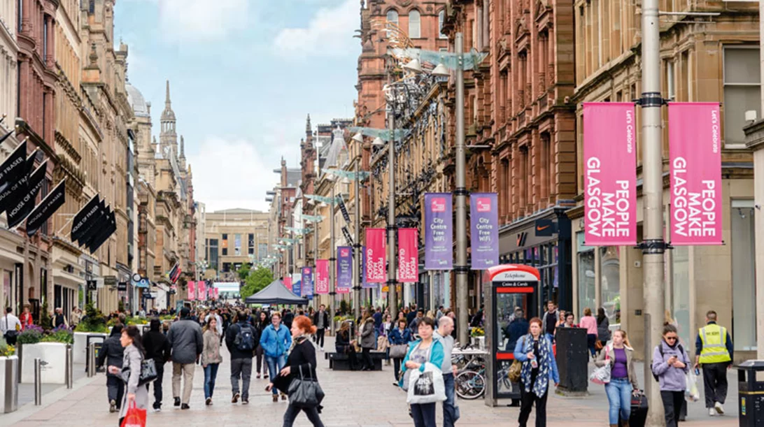 Ανατρεπτική και φιλόξενη Γλασκόβη