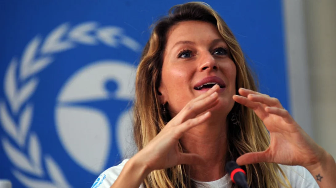 Η Gisele αγωνίζεται ενάντια στη παράνομη διακίνηση ζώων. 