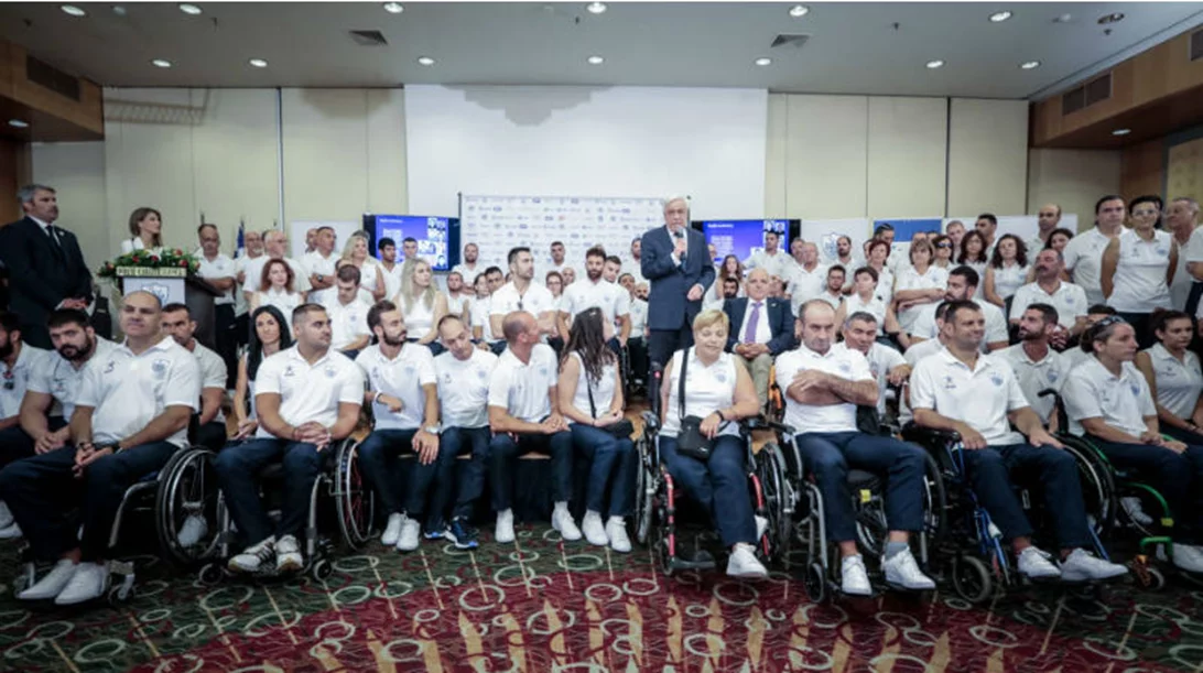 Η ελληνική παραολυμπιακή ομάδα στην ΕΡΤ3