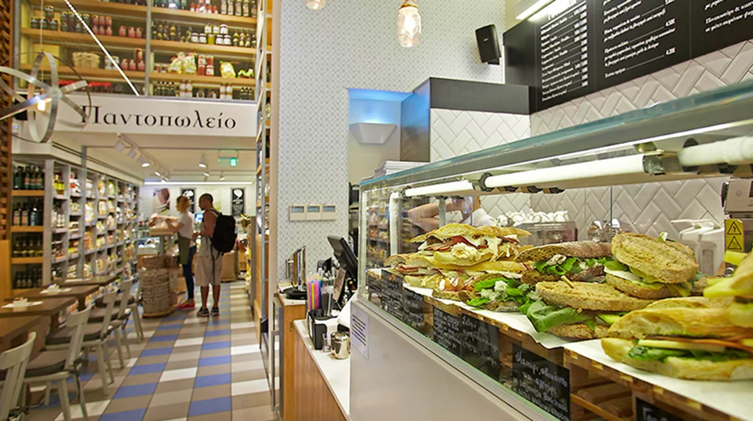 Resto-μεζεδο-παντοπωλεία: Φαγητό  που στάζει... deli 