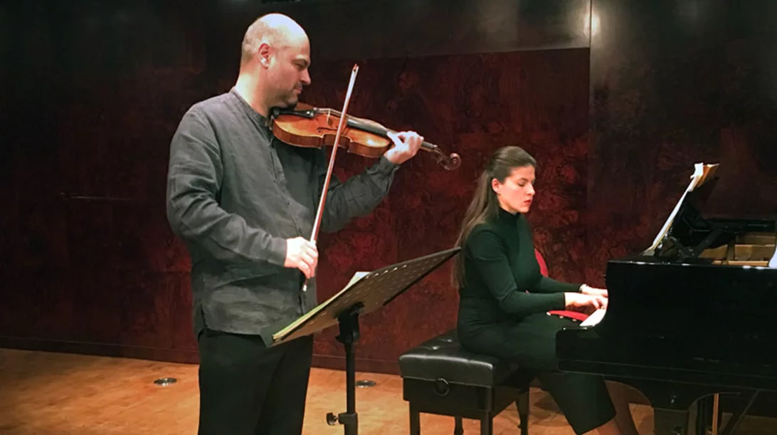 Βιολί και πιάνο ex aequo: για τα ρεσιτάλ Γραμματικόπουλου/Καρποδίνη & Κοκολάνη/Νταφέκα 