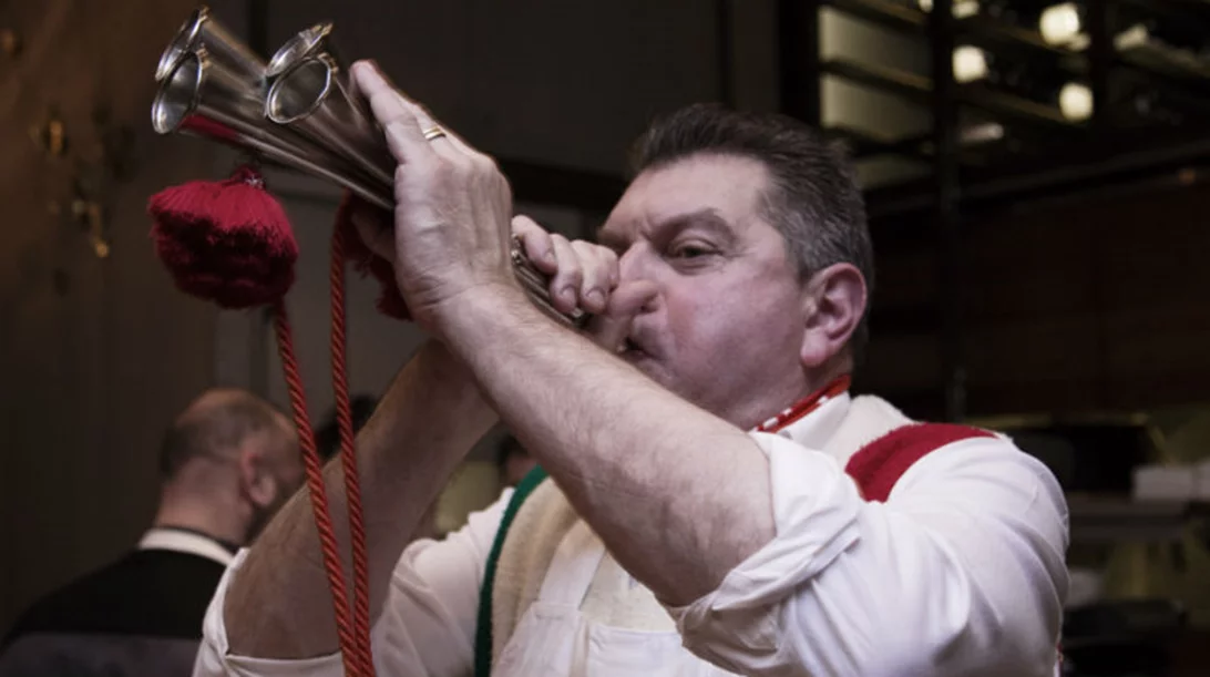 Ο Dario Cecchini την Τσικνοπέμπτη στο «Vezene»