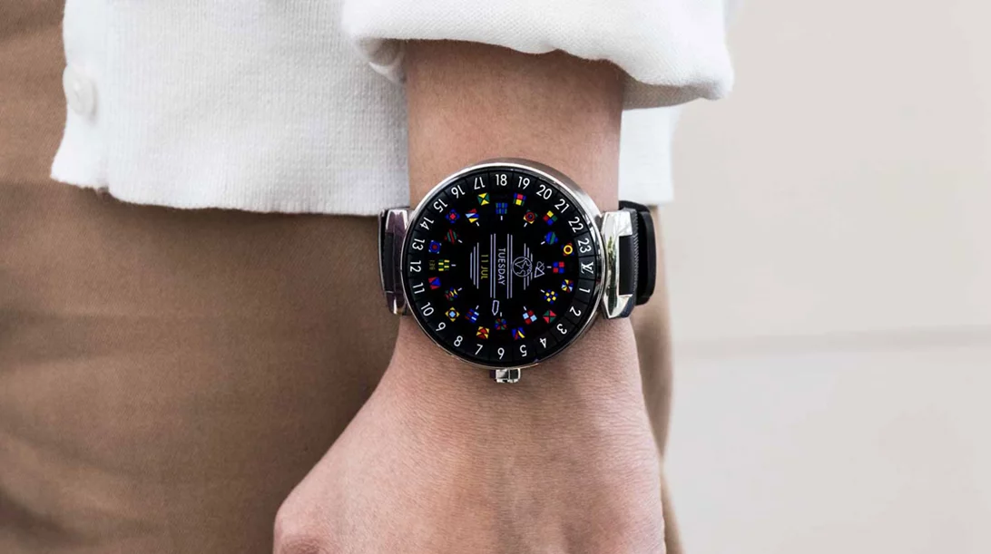 Έξυπνο ρολόι... φτηνούλι κι από Louis Vuitton