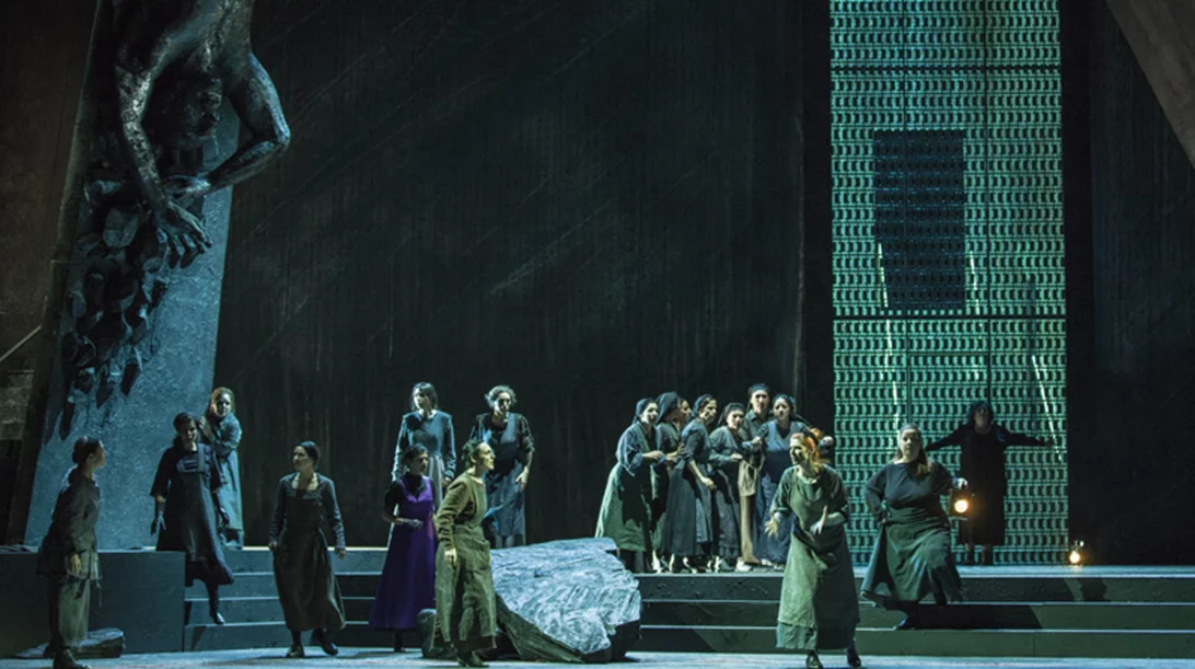 Η Αγνή Μπάλτσα στο ντεμπούτο της Λυρικής 