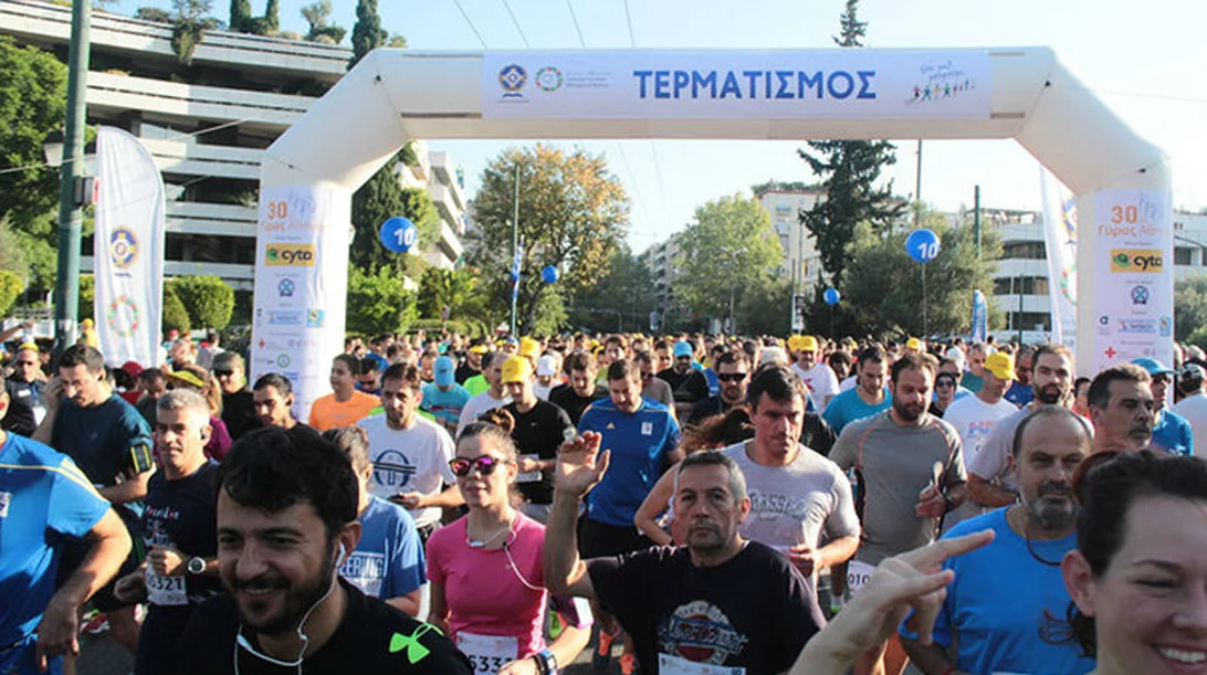 31ος Γύρος της Αθήνας: Τζόγκινγκ επί της Πειραιώς σε ώρα αιχμής; Κι όμως γίνεται!