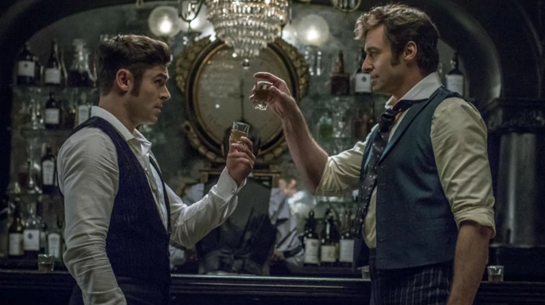 Ζακ Έφρον και Χιου Τζάκμαν τραγουδούν στα γυρίσματα του «The Greatest Showman»