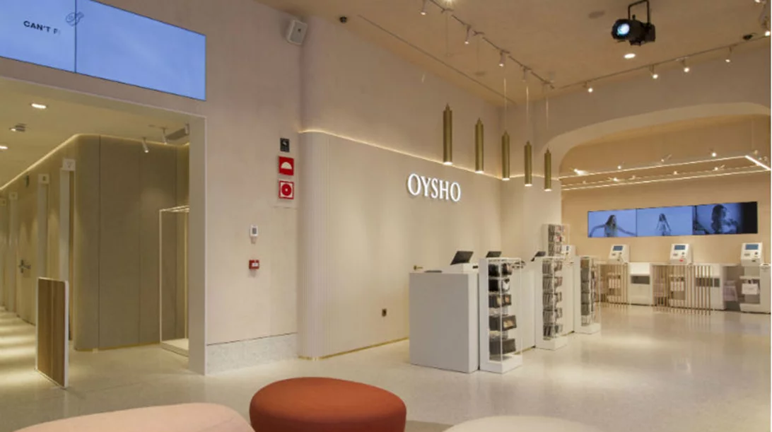 Το Oysho καταφθάνει με ένα τεχνολογικό κατάστημα 