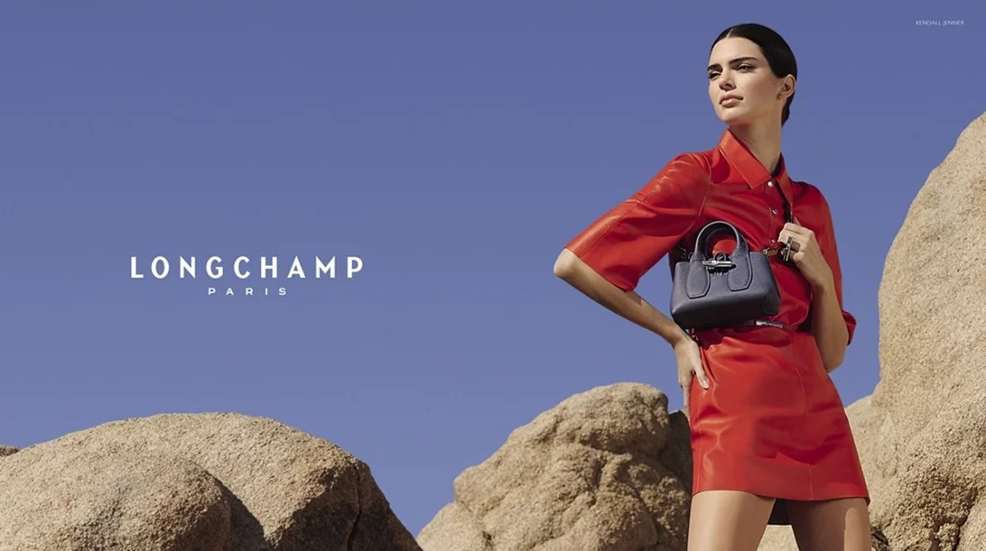 California Cool στη καλοκαιρινή καμπάνια: Kendall Jenner x Longchamp