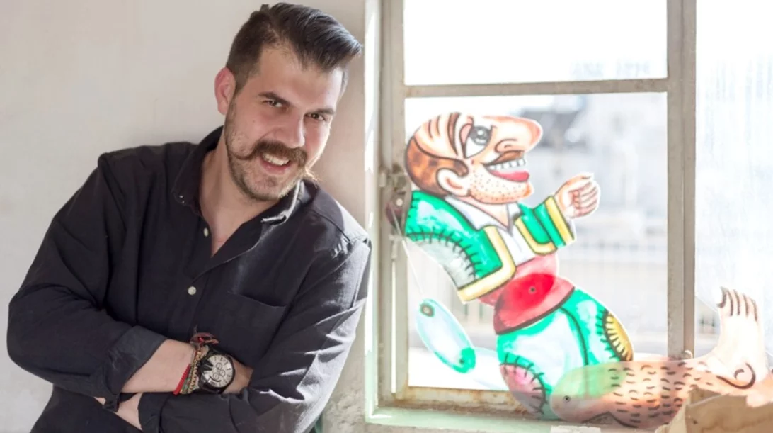 Open air Καραγκιόζης από τον Ηλία Καρελλά στο Άλσος Βεΐκου