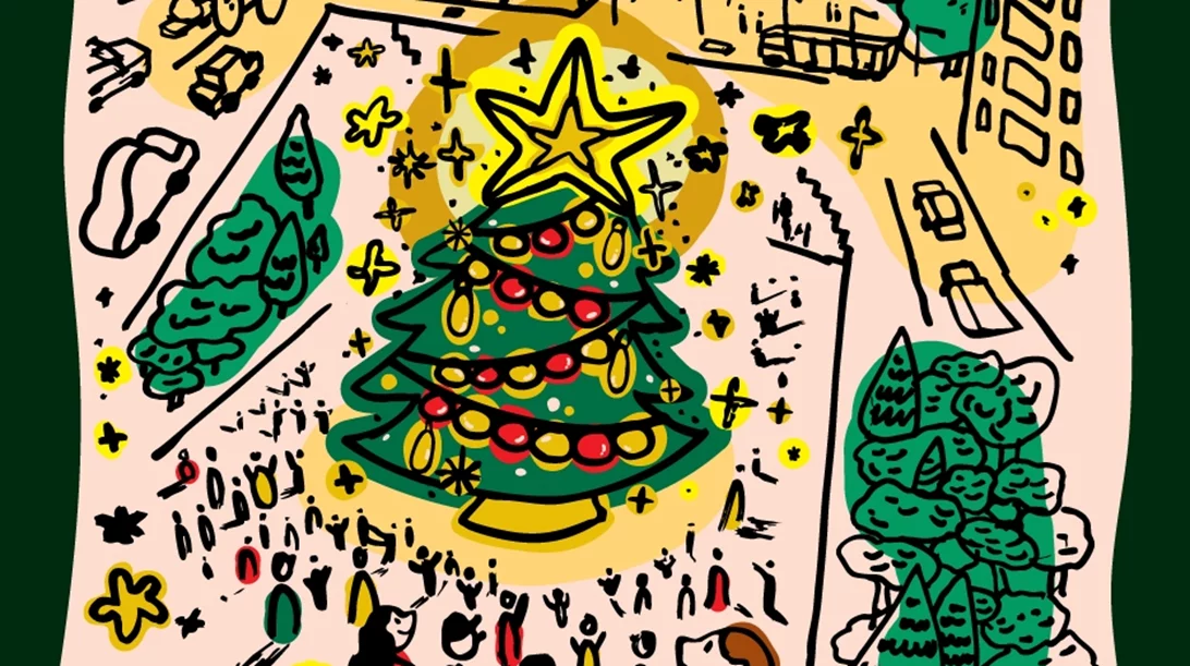 Η πλατεία Συντάγματος φορά τα γιορτινά της!