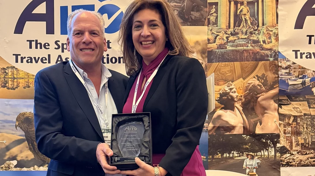 Ασημένια διάκριση για την Υπηρεσία ΕΟΤ Ην. Βασιλείου & Ιρλανδίας στα βραβεία AITO 2024