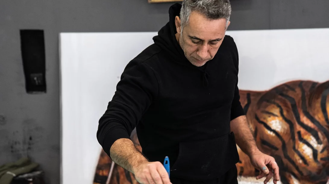 Έκθεση ζωγραφικής του Απόστολου Χαντζαρά στο Ίδρυμα "Μιχάλης Κακογιάννης"