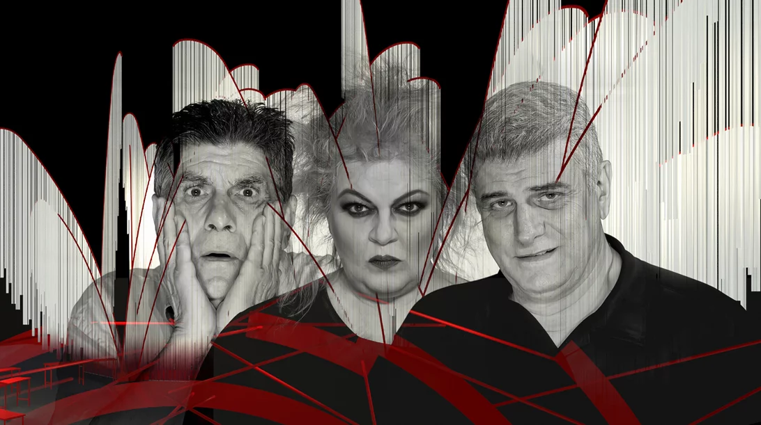 Μπέζος, Κυριακίδης, Μπαξεβάνη στην πρώτη αποκλειστική φωτογραφία από τις Θεσμοφοριάζουσες