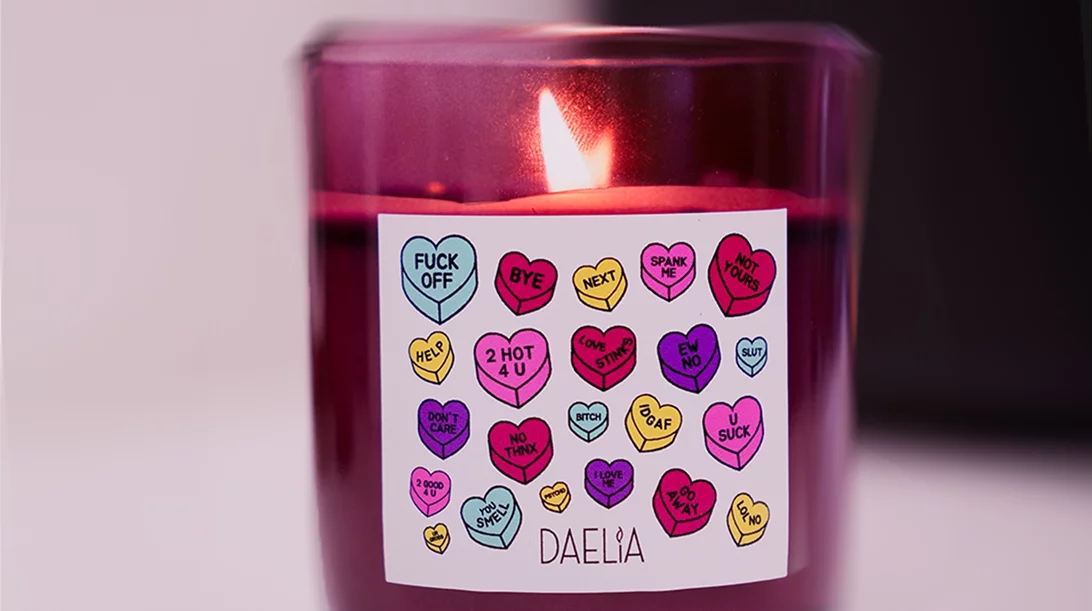 Anti Valentine’s κεριά και δώρα που "μοσχοβολούν" αγάπη