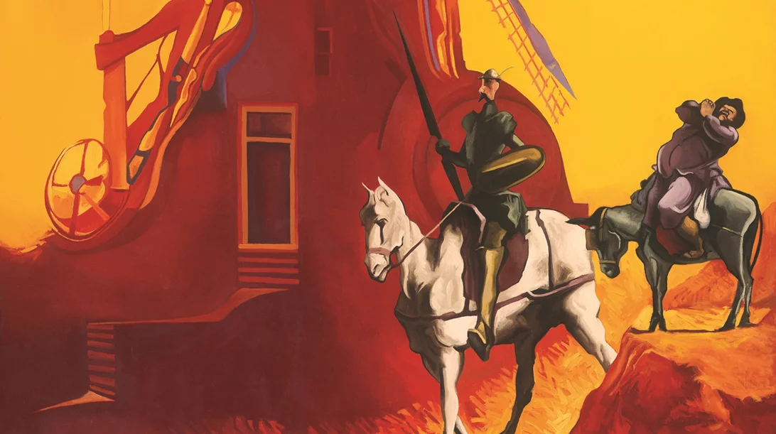 Δύο φίλοι συναντιούνται στο Μητροπολιτικό Πάρκο Τρίτση για μία κοινή έκθεση