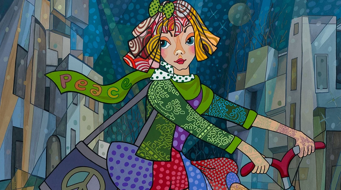 Δύο σύγχρονοι καλλιτέχνες ζωγραφίζουν την αισιόδοξη πλευρά της ζωής