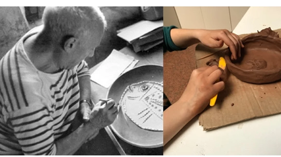 Τα παιδιά κατασκευάζουν "Με πηλό στα χέρια, όπως ο Πικάσσο"