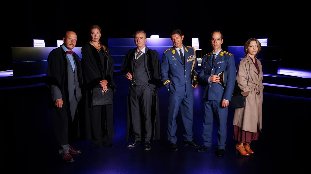 "Terror": Το δικαστικό δράμα που καθηλώνει για δεύτερη χρονιά στο Θέατρο "Κατερίνα Βασιλάκου"