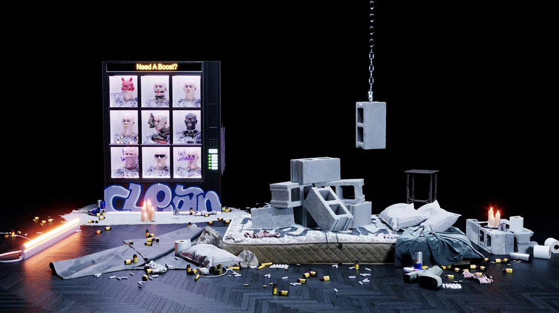 Το OKAY initiative space μετατρέπεται σε queer club με τις φωτορεαλιστικές δημιουργίες ενός ψηφιακού καλλιτέχνη