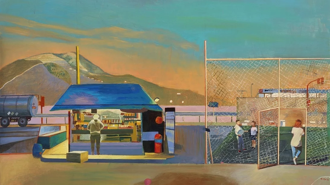 Ζωγραφικές περιπλανήσεις στην "Εθνική Οδό" του Αχιλλέα Ραζή