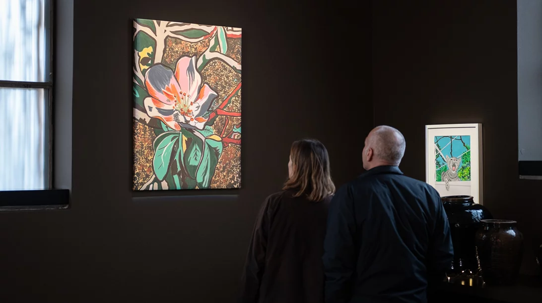 Συνεχίζεται στο Ναύπλιο η έκθεση ζωγραφικής της Ρόδης Κωνσταντόγλου