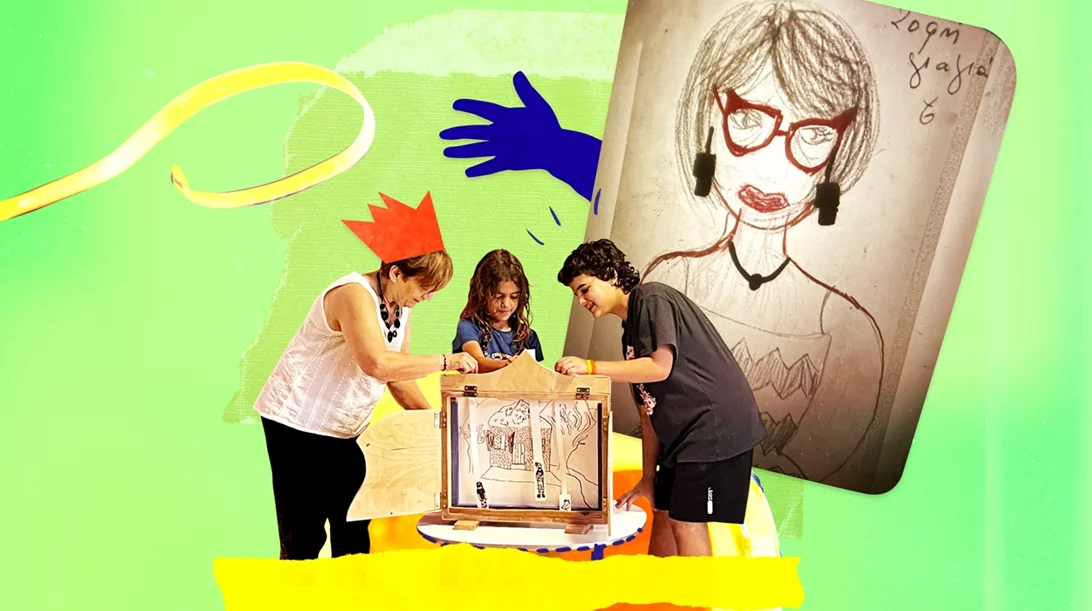 Το εργαστήρι "Να σου πω ένα παραμύθι;" ενώνει μεγάλους και παιδιά