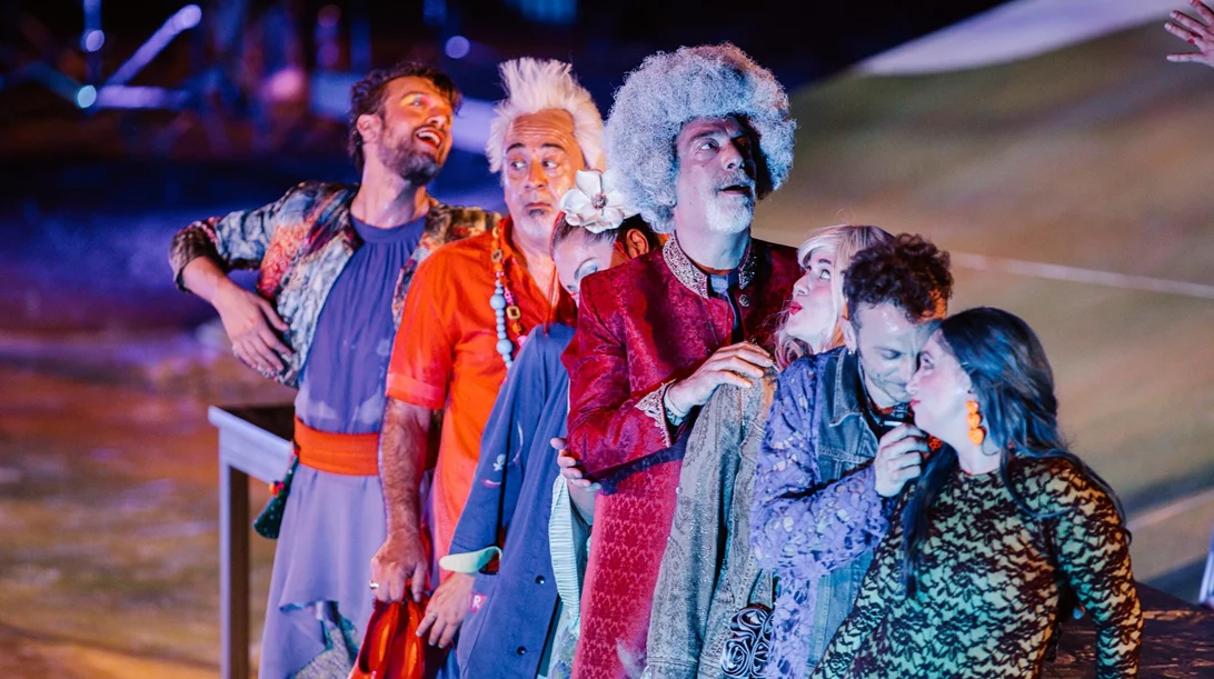 Ακύρωση της παράστασης του Θεσσαλικού Θεάτρου "Ο Αριστοφάνης Ονειρεύεται Λυσιστράτη + Πραξαγόρα" στην Αθήνα