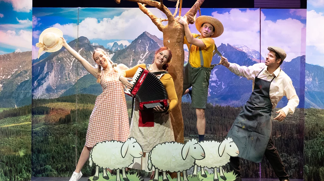 "Ο ψεύτης βοσκός" και η παρέα του δημιουργούν μια ξεκαρδιστική και ταυτόχρονα διδακτική παράσταση