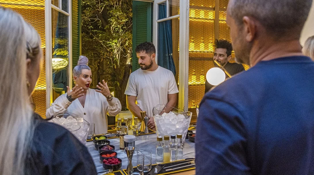 Στο 'Beauty Killed The Beast' για το Schweppes exclusive cocktail seminar, vol.III