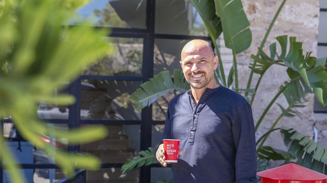 Ανδρέας Φασουλής: "Ο καφές είναι το μικρό καθημερινό 'δώρο' που κάνουμε στον εαυτό μας"