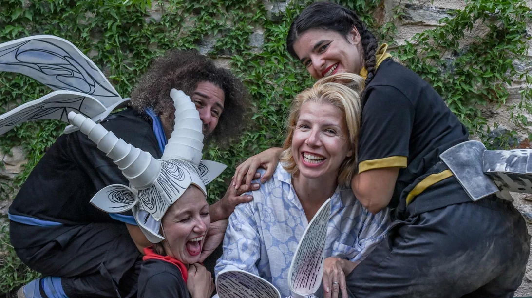 Ο Μικρός Νότος των παιδιών με τρεις παραστάσεις σε καλοκαιρινό σκηνικό