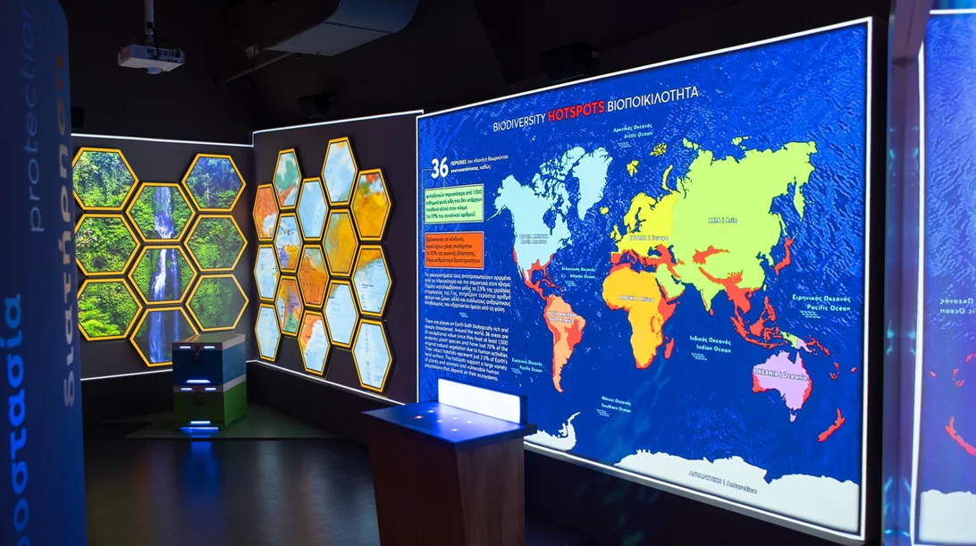 Νέα διαδραστική έκθεση για τη βιοποικιλότητα στο Μουσείο Φυσικής Ιστορίας Γουλανδρή