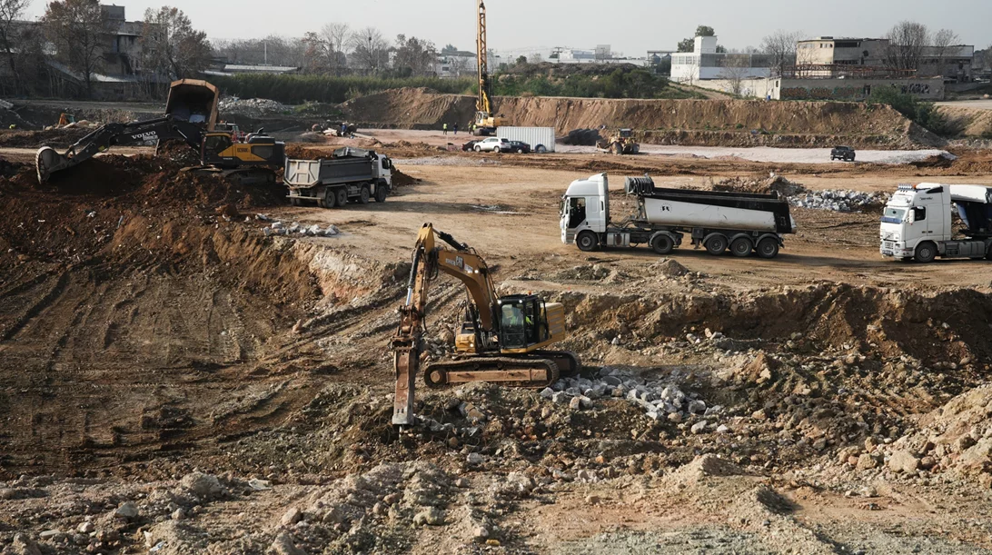 Ξεκίνησαν οι εργασίες θεμελίωσης του νέου γηπέδου του Παναθηναϊκού στον Βοτανικό