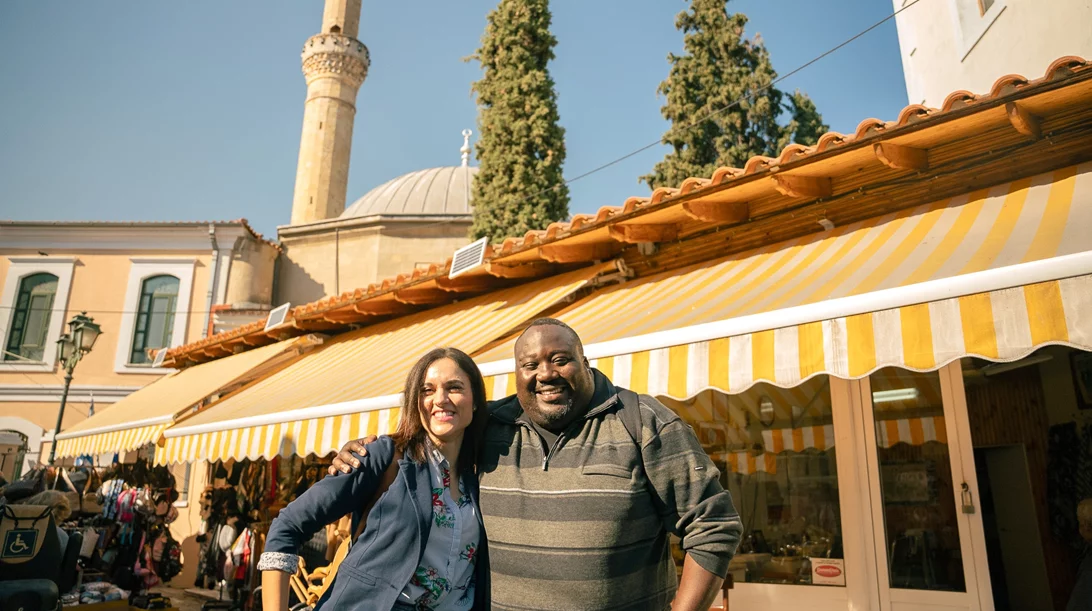 "Φτάσαμε" με τον Ζερόμ Καλούτα στην πολυπολιτισμική Κομοτηνή