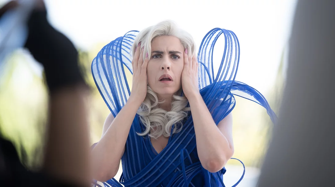 Ένα απόγευμα στον Λόφο Πανί για τα γυρίσματα του "Νόμου του Μέρφυ"