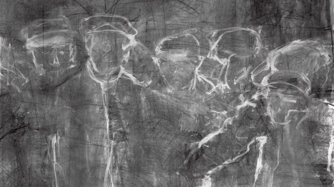 Μια ζωγραφική καταγραφή των γεγονότων του ’22 από την Πελαγία Κυριαζή