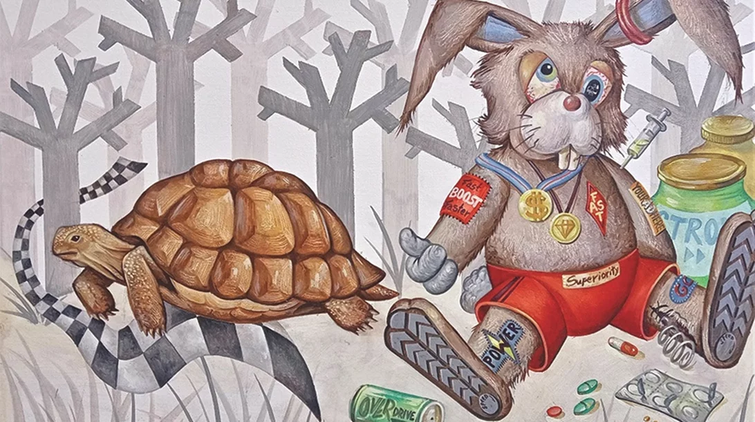 Το "διεστραμμένο παραμύθι" του ζωγράφου Μάριου Πολυχρονιάδη