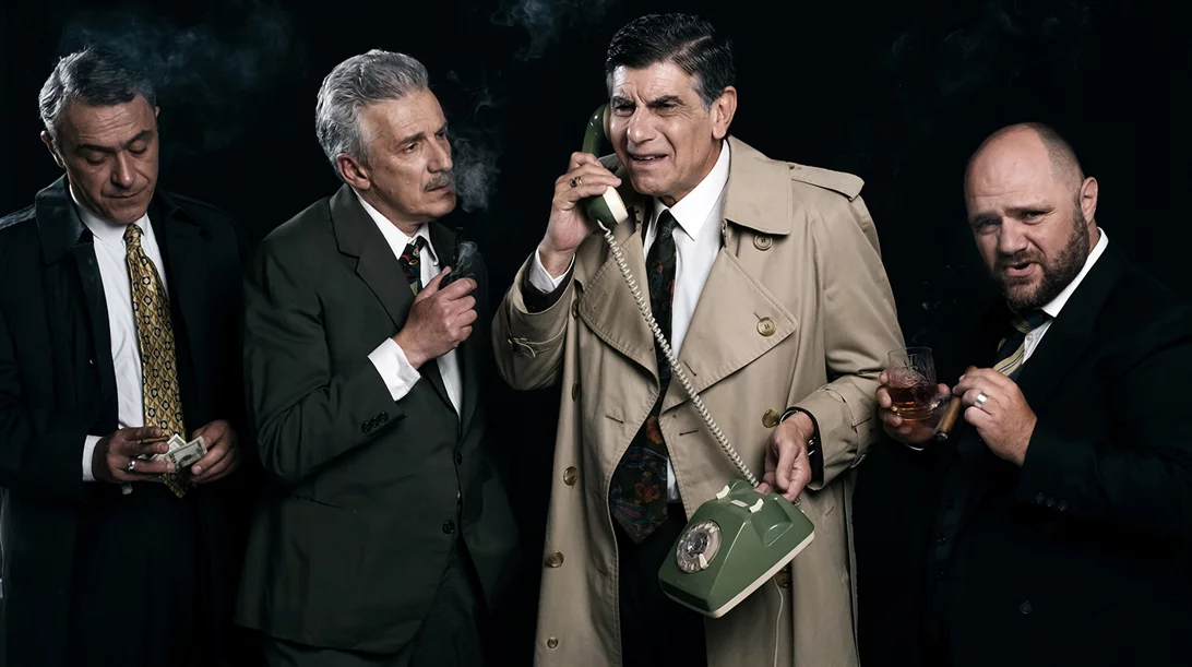 "Οικόπεδα με θέα": Μπέζος, Λεμπεσόπουλος, Παπαδημητρίου, Κουρλαμπάς στο έργο του Ντέιβιντ Μάμετ τον Οκτώβριο