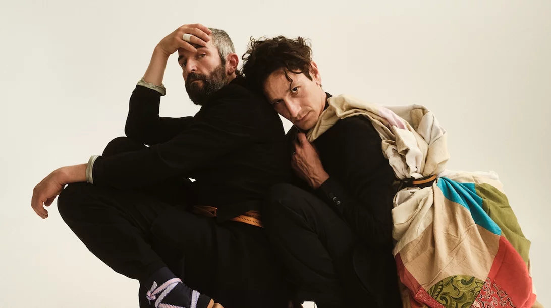 "Βατράχια": Άρης Σερβετάλης και Μιχάλης Σαράντης σε μια κοινή συνέντευξη λίγο πριν την Επίδαυρο