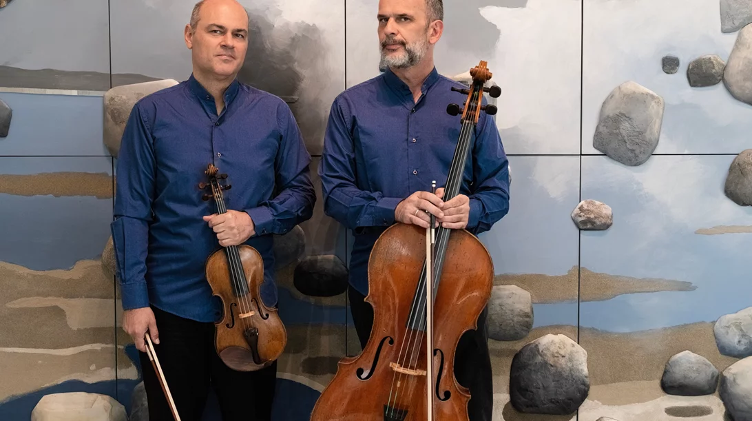 Σπάνιος διάλογος βιολιού και βιολοντσέλου στο Σπίτι του Ελύτη