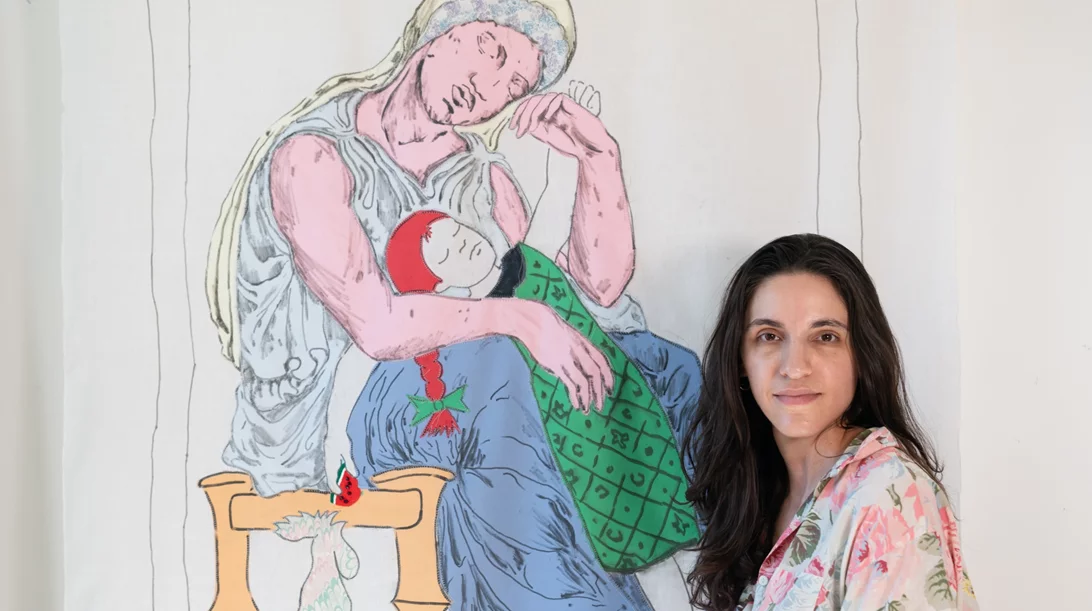 Η εικαστικός Γεωργία Λαλέ αφηγείται τους αγώνες και τον πόνο των γυναικών