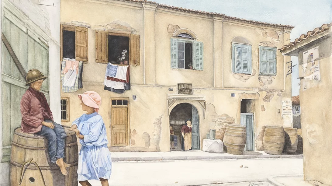 Ένα εικαστικό ημερολόγιο αναπολεί μια χαμένη συνοικία της Αθήνας