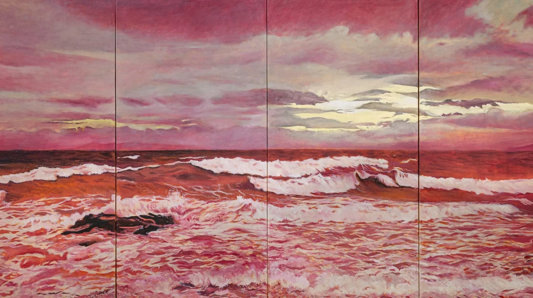 "Διελεύσεις": Ο χρόνος "παγώνει" στη ζωγραφική της Ντέπης Παυλίδου