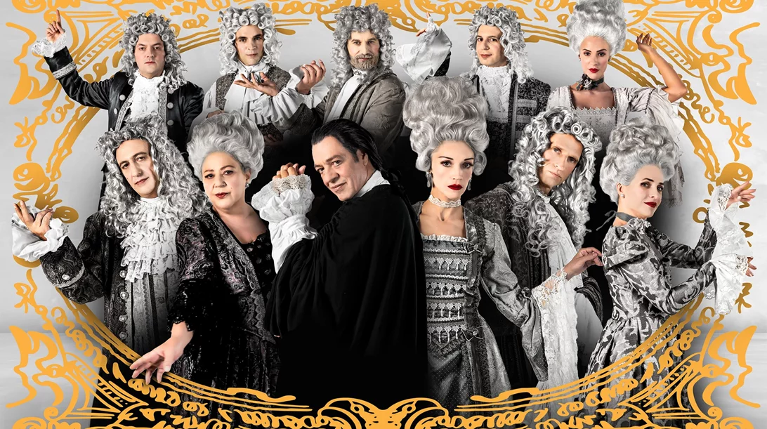 Πρώτες φωτογραφίες από τον "Ταρτούφο" με τον Γιάννη Τσορτέκη