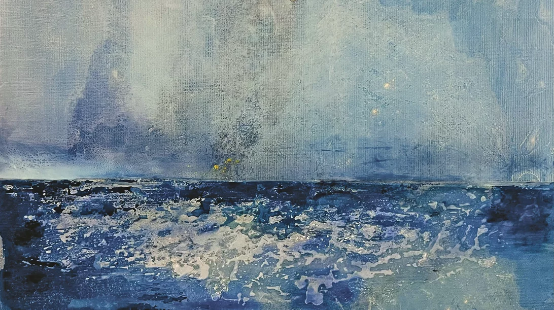 Για τον Μανώλη Χάρο, ζωγραφική είναι "ο αιωρούμενος χρόνος που τον βλέπεις"