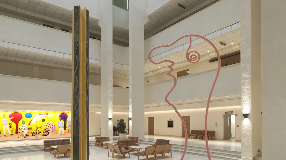 Γιατί το Ωνάσειο Νοσοκομείο έχει γεμίσει με έργα τέχνης;