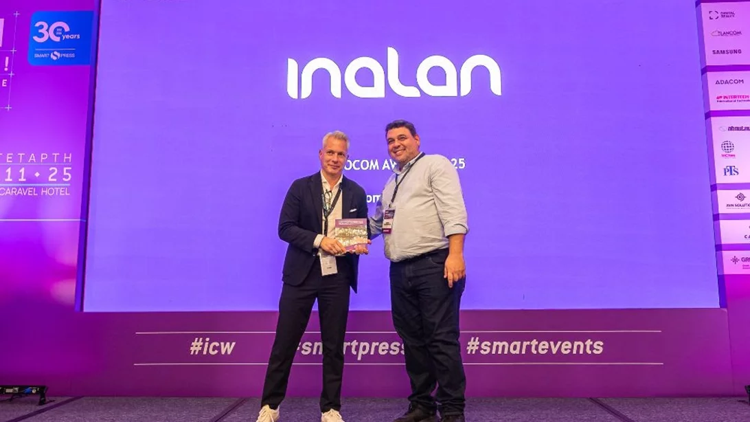 Η Inalan απέσπασε το βραβείο "Telecoms Rising Star" στα InfoCom Awards 2025