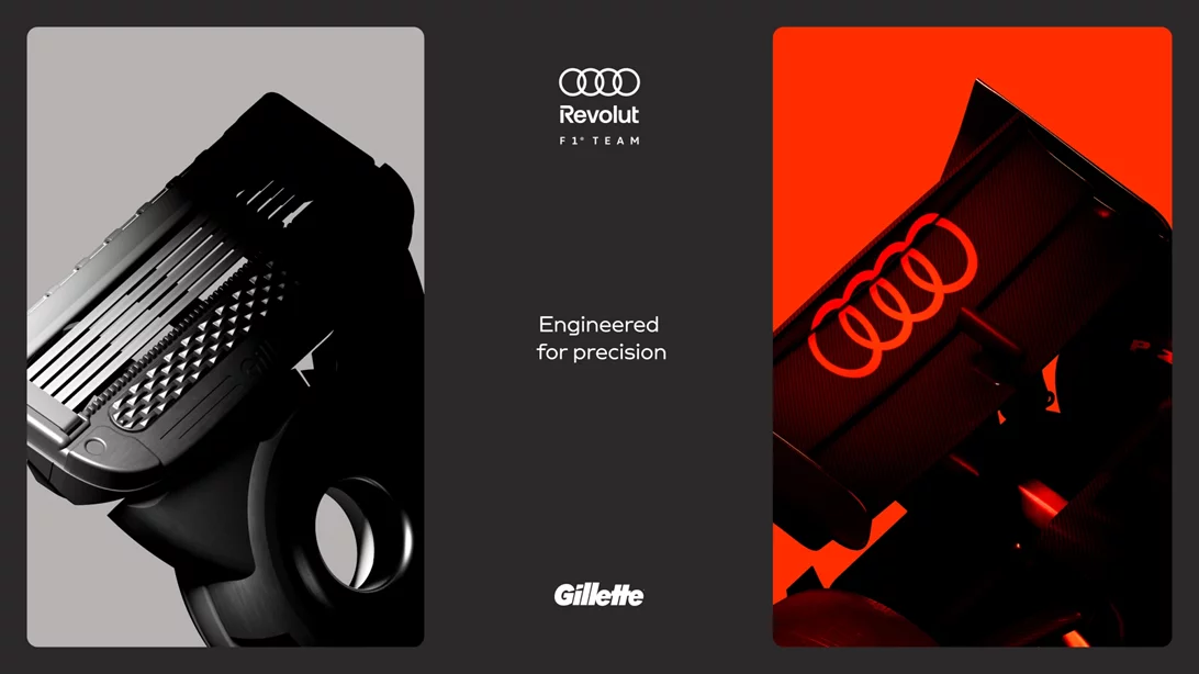 Η Audi Revolut F1 Team καλωσορίζει τη Gillette ως επίσημο συνεργάτη