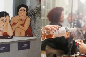 Vivian Suter: Η φύση γίνεται μέρος της ζωγραφικής στη γκαλερί Μελάς Μαρτίνος - εικόνα 7