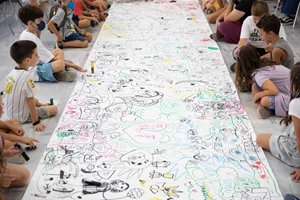 1o Cycladic Kids Festival: Χιλιάδες συμμετοχές και μία έκθεση ζωγραφικής για λίγες μέρες ακόμα - εικόνα 2